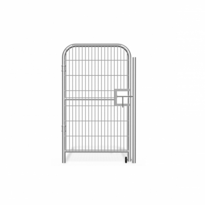 Porți pietonale acces șantier